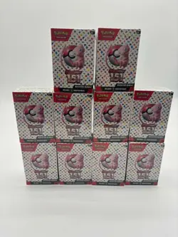 Lot of (10) Pokemon TCG 151 MEW EN Booster Bundle Boxes SEALED w/Display - Image 2