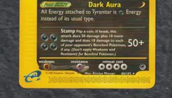 Pokemon Tyranitar Expedition 66/165 Non Holo - Image 3