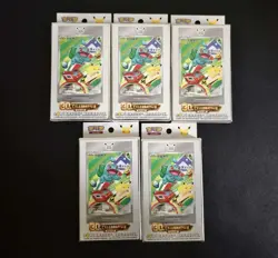5 Lot Pokemon TCG 30th Celebration First Partner Special Promo Pack Chinese FI38 - Image 1