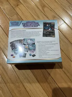 Temporal Forces Pokemon Center Elite Trainer Box ETB Walking Wake New (Rip/Tear) - Image 3