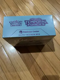 Temporal Forces Pokemon Center Elite Trainer Box ETB Walking Wake New (Rip/Tear) - Image 5