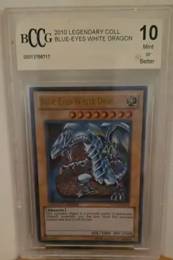 BLUE-EYES WHITE DRAGON * LIMITED EDITION HOLOGRAPHIC FOIL MINT CONDITION YUGIOH! - Image 1