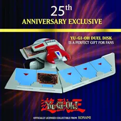YuGiOh Duel Disk: 25th Anniversary Edition Yu-Gi-Oh! Official Konami - Brand New - Image 3