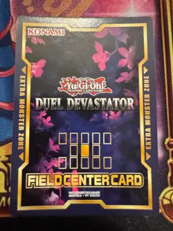 Red Blossoms from Underroot Duel Devastator Yugioh Field center - Image 2