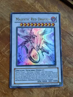 Yugioh Majestic Red Dragon ABPF-EN040 Altered Art Colourless Rare U-V-Oh! - Image 5