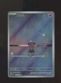 2023 Pokemon OBF EN Illustration Rare #202 Cleffa - Image 1