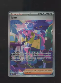2024 Pokemon PAF EN Special Illustration Rare #237 Iono - Image 1
