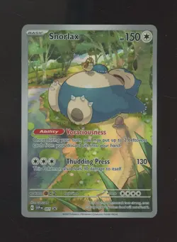 2023 Pokemon SVP EN BSP 151 Elite Trainer Box #051 Full Art Snorlax - Image 1