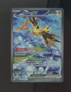 2023 Pokemon MEW EN Special Illustration Rare #202 Zapdos ex - Image 1