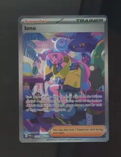 2024 Pokemon PAF EN Special Illustration Rare #237 Iono - Image 1