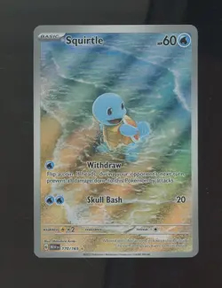 2023 Pokemon MEW EN Special Illustration Rare #170 Squirtle - Image 1