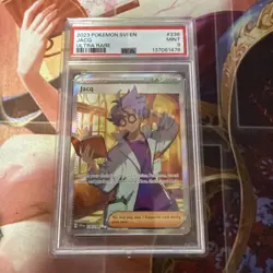 Jacq 236/198 SV01: Scarlet & Violet Base Set PSA Mint 9 Graded Pokemon Trainer - Image 1