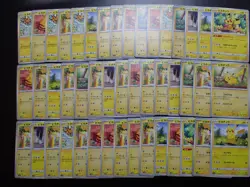Pokemon Card Non Holo Shining Pikachu Lot Of 46 SET 023/071 025/165 etc #4546 - Image 1