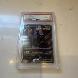 Pokemon Umbreon V 189/203 Evolving Skies Ultra Rare Full Art Holo PSA 10 - Image 1