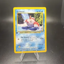Pokemon 1st Ed. Neo Revelation Set COMMON Goldeen 45/64 - Near Mint (NM) -j - Image 1