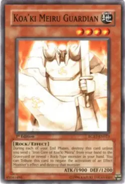 3 x Koa'ki Meiru Guardian - RGBT-EN023 - Common - Unlimited Edition Near Mint, E - Image 1