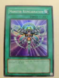 Monster Reincarnation RDS-EN045 Super Rare LP - Image 1