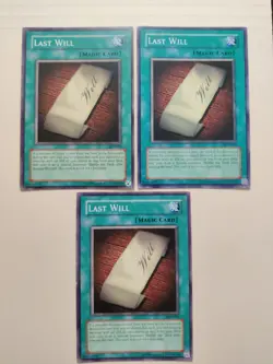 3x Last Will SDY-039 Common Unlimited LP - Image 2