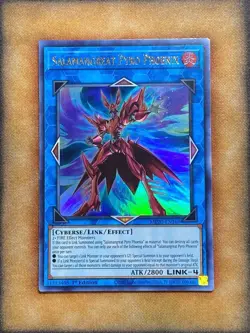 Yugioh Salamangreat Pyro Phoenix MP20-EN169 Ultra Rare 1st Ed NM - Image 1
