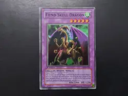 Yugioh - Fiend Skull Dragon LOD-039 Super Rare 1st Edition - Image 1