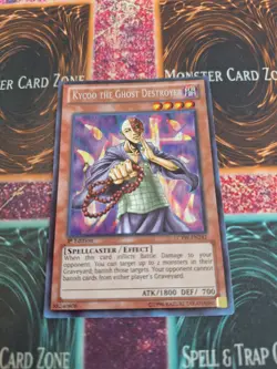 Yu-Gi-Oh! Kycoo the Ghost Destroyer LCYW-EN242 Secret Rare 1st Edition Near Mint - Image 1