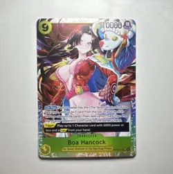 One Piece Card Game Boa Hancock OP14-112 10000 Power Full Art Holo English - Image 1