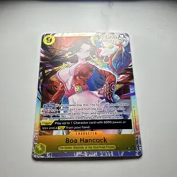 One Piece Card Game Boa Hancock OP14-112 10000 Power Full Art Holo English - Image 2