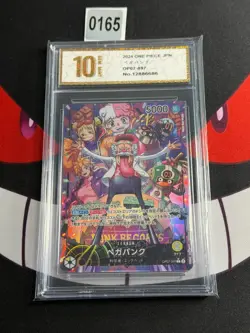 One Piece 500 Years In The Future Alternate Art #OP07-097 Vegapunk-Pyxis gold 10 - Image 1