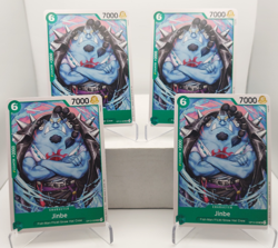 Jinbe Playset - OP13-029 x4 - Carrying On His Will - One Piece TCG - English - Image 1