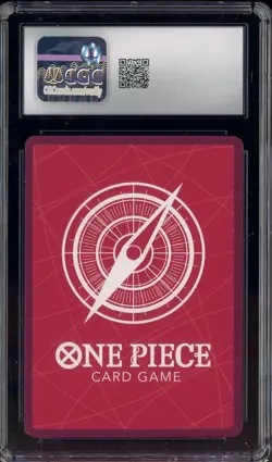 2023 One Piece Japanese ST08-001 Monkey D Luffy Leader CGC 10 GEM MINT - Image 2