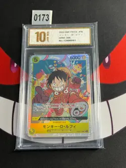 Monkey D. Luffy OP07-109 SR 500 Years in the Future ONE PIECE JP-Pyxis gold 10 - Image 1