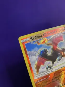 Heavily Played Radiant Charizard 020/159 Pokemon Card Listing B - Image 3