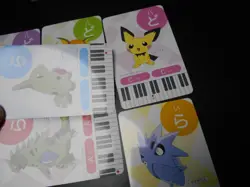 Pokemon Music Musical Note Card x9 Pikachu Tyranitar Dragonite Evolutions #3511 - Image 4