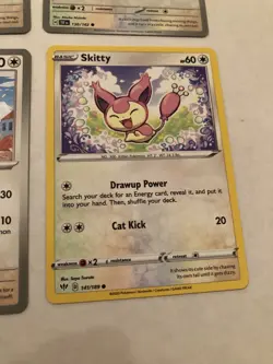Lot Of 6 Skitty and Delcatty Pokemon Cards - Image 4