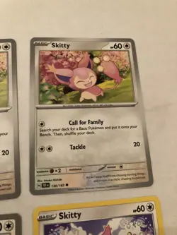 Lot Of 6 Skitty and Delcatty Pokemon Cards - Image 5