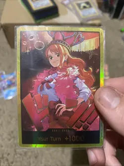 *GOLD* DON!! Card EB03 Nami Extra Booster: One Piece Heroines Edition Foil - Image 1
