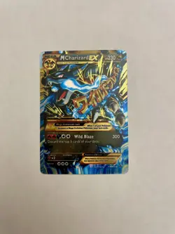 Pokemon Mega Charizard EX Holo Ultra Rare Flashfire Card 108/106 Secret Rare - Image 1