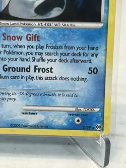Froslass Lv.45 2/99 Holo Rare Pokemon Card Platinum Arceus LP - Image 5