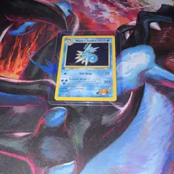 Misty's Seadra Gym Heroes 9/132 1st Edition Holo Rare Pokemon TCG Card - Image 4