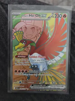 Ethans Ho-Oh EX Card 209/182 SV10:DESTINED Rivals Pack Fresh - Image 1