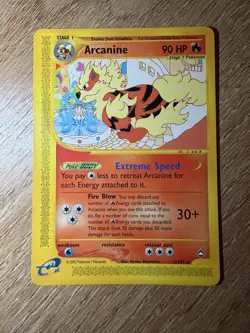 Pokemon Card - Aquapolis - Arcanine 2/147 - 2002 - EX/NM - TCG - Image 1
