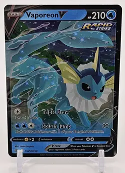 Vaporeon V SWSH150 SWSH: Sword & Shield Promo Cards Holo - Image 1