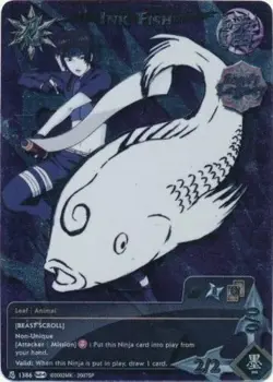 Ink Fish - N-1386 - Promo - Foil Promo Cards NM/LP - Naruto - Image 1