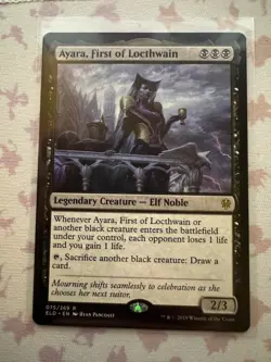 Magic The Gathering: MTG Ayara, First of Locthwain NON HOLO 075/269 - Image 1