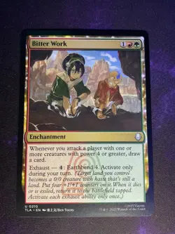 MTG * Bitter Work Avatar: The Last Airbender * 1X * NM - Image 1