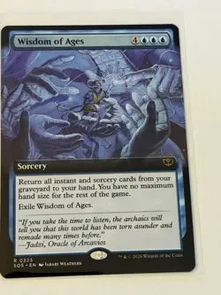 Wisdom of Ages Extended Art Secrets of Strixhaven 323 - Image 1