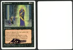 ***Italian Simulacrum Signed Artist Proof** MTG Revised Mark Poole Kid Icarus - Image 1