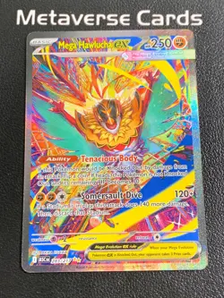 2026 Pokemon Ascended Heroes #283/217 Mega Hawlucha ex Special Illustration Rare - Image 1