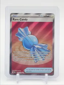 RARE CANDY 2025 POKEMON MEGA EVOLUTION ULTRA RARE 175/132 Q2714 - Image 1