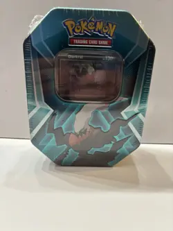 Pokemon TCG Triple Whammy Tin Darkrai Factory Sealed Mini Tin 3 Packs New - Image 1